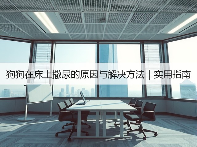 狗狗在床上撒尿的原因与解决方法|实用指南(图3) 狗狗在床上撒尿的原因与解决方法|实用指南(图3)