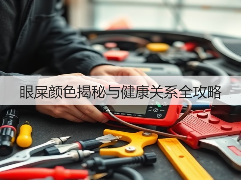 眼屎颜色揭秘与健康关系全攻略