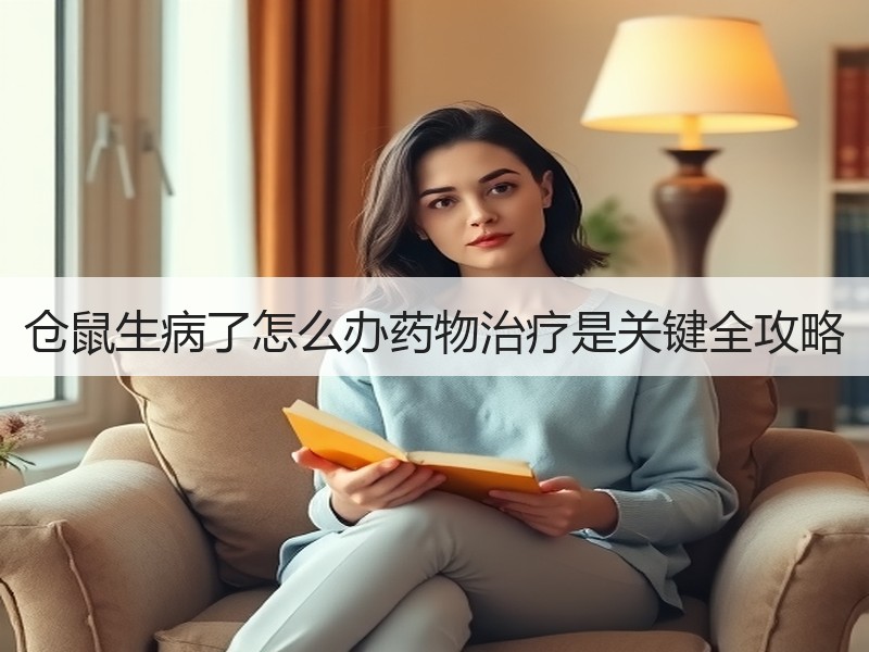 仓鼠生病了怎么办药物治疗是关键全攻略