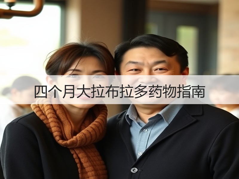 四个月大拉布拉多药物指南