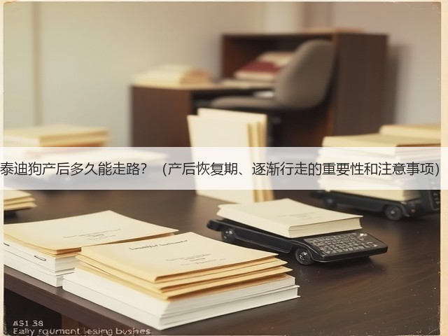 泰迪狗产后多久能走路？（产后恢复期、逐渐行走的重要性和注意事项）(图2)