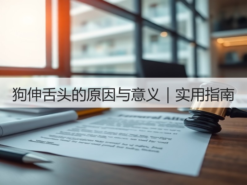 狗伸舌头的原因与意义｜实用指南