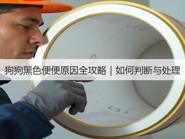 狗狗黑色便便原因全攻略|如何判断与处理(图2) 狗狗黑色便便原因全攻略|如何判断与处理(图2)