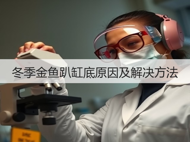 冬季金鱼趴缸底原因及解决方法(图1) 冬季金鱼趴缸底原因及解决方法(图1)