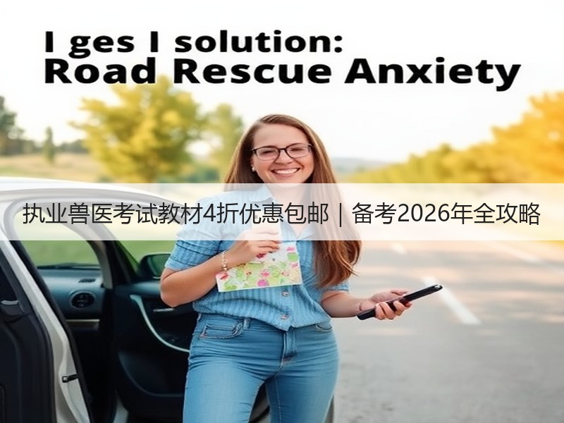 执业兽医考试教材4折优惠包邮｜备考2026年全攻略