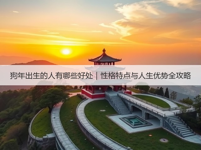 狗年出生的人有哪些好处|性格特点与人生优势全攻略(图2) 狗年出生的人有哪些好处|性格特点与人生优势全攻略(图2)