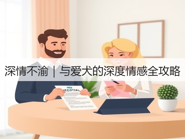 深情不渝|与爱犬的深度情感全攻略(图3) 深情不渝|与爱犬的深度情感全攻略(图3)
