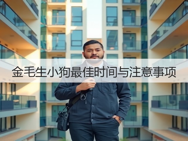金毛生小狗最佳时间与注意事项(图1) 金毛生小狗最佳时间与注意事项(图1)