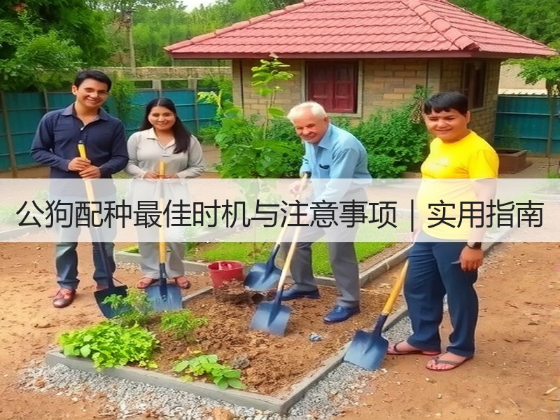 公狗配种最佳时机与注意事项｜实用指南