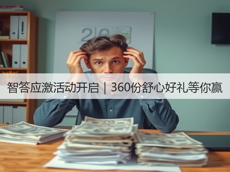 智答应激活动开启｜360份舒心好礼等你赢