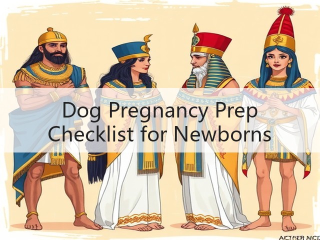 Dog Pregnancy Prep Checklist for Newborns(图3) Dog Pregnancy Prep Checklist for Newborns(图3)
