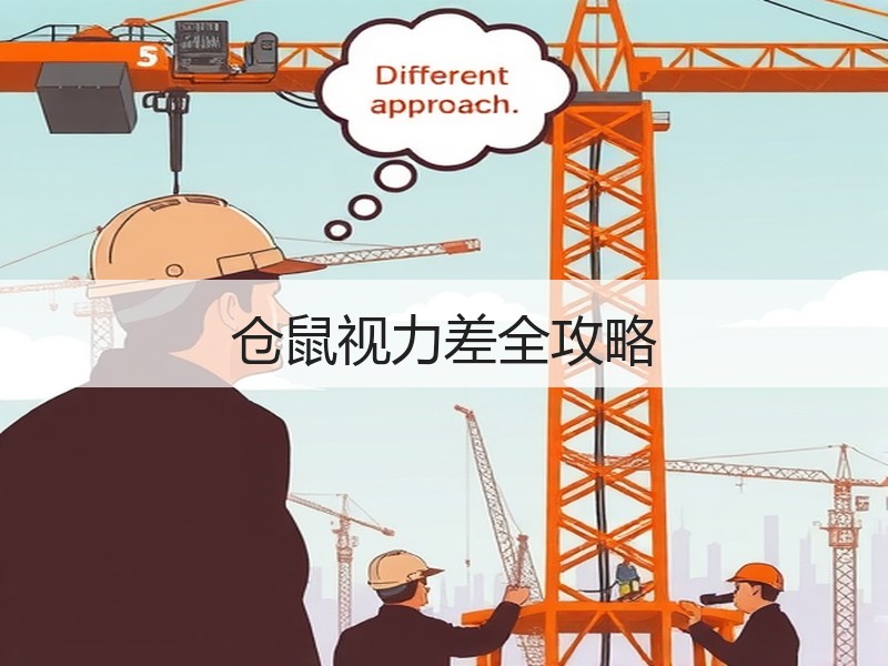 仓鼠视力差全攻略
