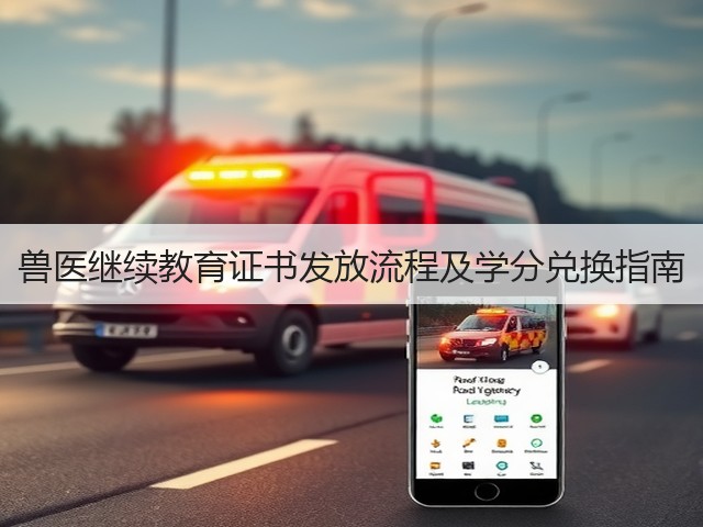 兽医继续教育证书发放流程及学分兑换指南(图1) 兽医继续教育证书发放流程及学分兑换指南(图1)