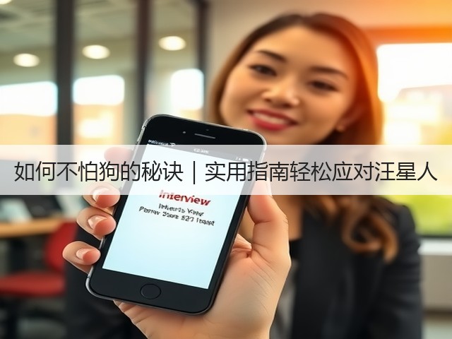 如何不怕狗的秘诀｜实用指南轻松应对汪星人(图3)
