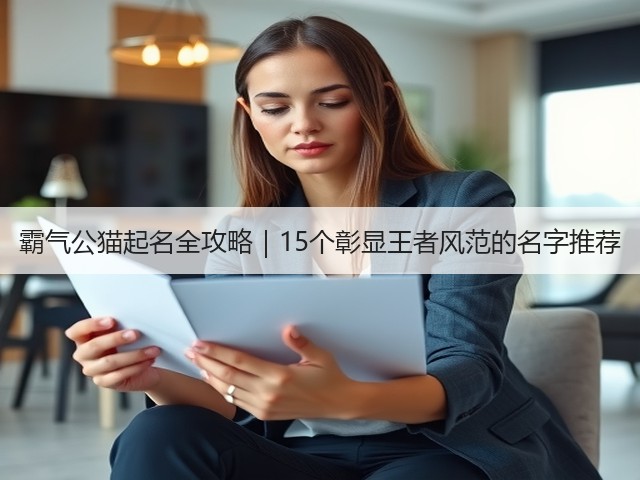 霸气公猫起名全攻略|15个彰显王者风范的名字推荐(图3) 霸气公猫起名全攻略|15个彰显王者风范的名字推荐(图3)