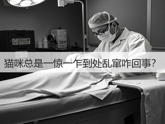 猫咪总是一惊一乍到处乱窜咋回事?(图3) 猫咪总是一惊一乍到处乱窜咋回事?(图3)