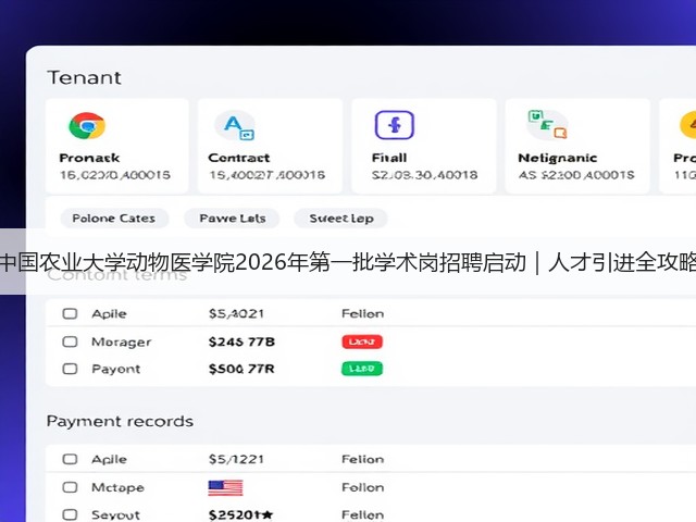 中国农业大学动物医学院2026年第一批学术岗招聘启动|人才引进全攻略(图2) 中国农业大学动物医学院2026年第一批学术岗招聘启动|人才引进全攻略(图2)