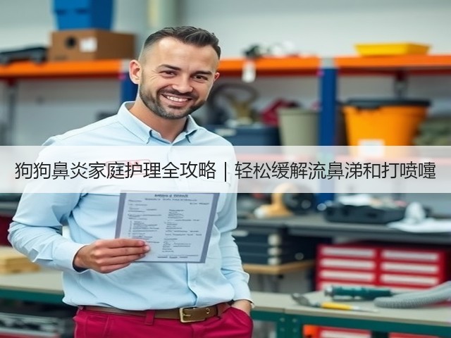 狗狗鼻炎家庭护理全攻略|轻松缓解流鼻涕和打喷嚏(图1) 狗狗鼻炎家庭护理全攻略|轻松缓解流鼻涕和打喷嚏(图1)