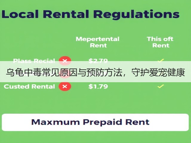 乌龟中毒常见原因与预防方法,守护爱宠健康(图3) 乌龟中毒常见原因与预防方法,守护爱宠健康(图3)