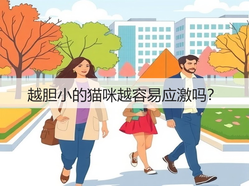 越胆小的猫咪越容易应激吗？