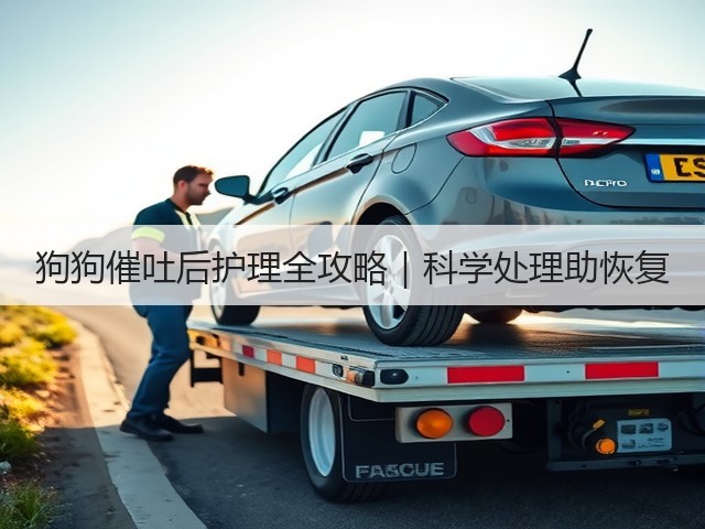 狗狗催吐后护理全攻略|科学处理助恢复(图1) 狗狗催吐后护理全攻略|科学处理助恢复(图1)