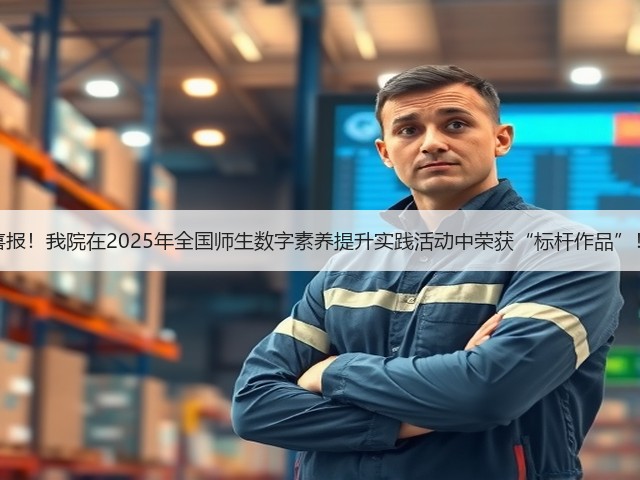 喜报!我院在2025年全国师生数字素养提升实践活动中荣获“标杆作品”!(图1) 喜报!我院在2025年全国师生数字素养提升实践活动中荣获“标杆作品”!(图1)