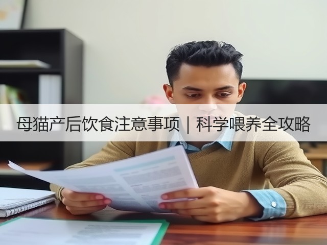 母猫产后饮食注意事项|科学喂养全攻略(图2) 母猫产后饮食注意事项|科学喂养全攻略(图2)
