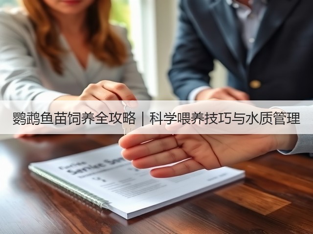 鹦鹉鱼苗饲养全攻略|科学喂养技巧与水质管理(图1) 鹦鹉鱼苗饲养全攻略|科学喂养技巧与水质管理(图1)