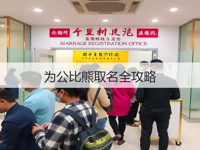 为公比熊取名全攻略(图1) 为公比熊取名全攻略(图1)