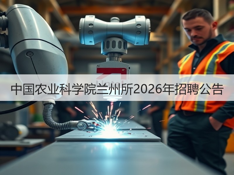 中国农业科学院兰州所2026年招聘公告