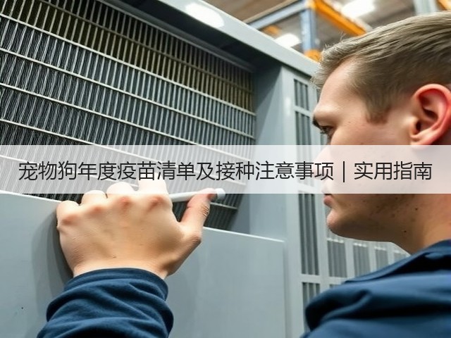 宠物狗年度疫苗清单及接种注意事项|实用指南(图3) 宠物狗年度疫苗清单及接种注意事项|实用指南(图3)