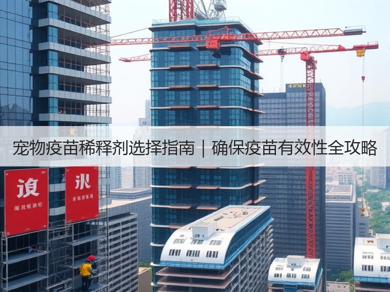 宠物疫苗稀释剂选择指南｜确保疫苗有效性全攻略