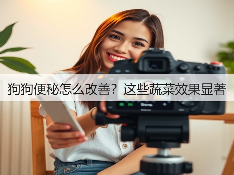 狗狗便秘怎么改善？这些蔬菜效果显著