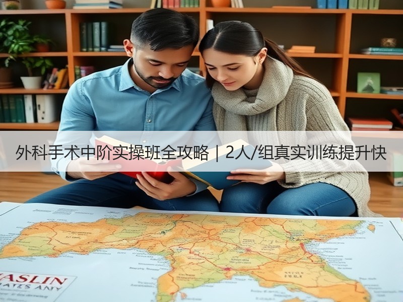 外科手术中阶实操班全攻略｜2人/组真实训练提升快