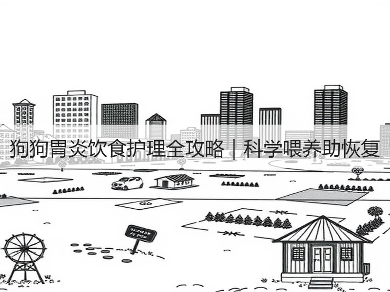 狗狗胃炎饮食护理全攻略｜科学喂养助恢复
