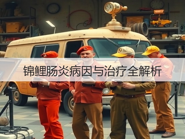 锦鲤肠炎病因与治疗全解析(图1) 锦鲤肠炎病因与治疗全解析(图1)