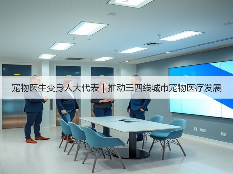 宠物医生变身人大代表｜推动三四线城市宠物医疗发展