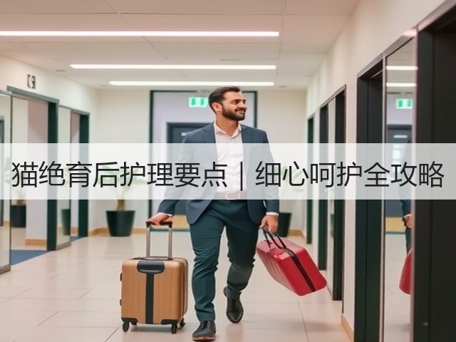 猫绝育后护理要点|细心呵护全攻略(图1) 猫绝育后护理要点|细心呵护全攻略(图1)