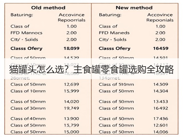 猫罐头怎么选?主食罐零食罐选购全攻略(图1) 猫罐头怎么选?主食罐零食罐选购全攻略(图1)