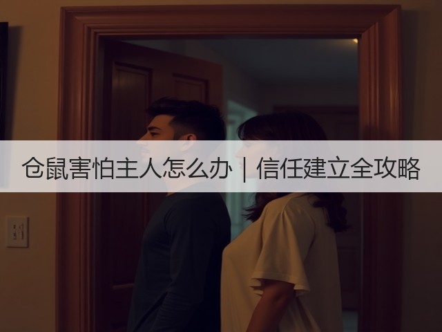 仓鼠害怕主人怎么办|信任建立全攻略(图2) 仓鼠害怕主人怎么办|信任建立全攻略(图2)