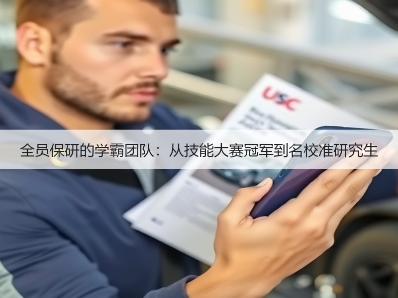 全员保研的学霸团队:从技能大赛冠军到名校 全员保研的学霸团队:从技能大赛冠军到名校