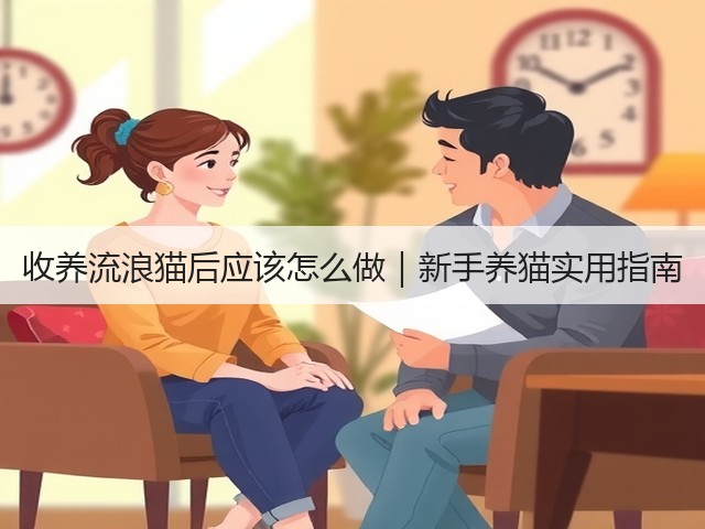 收养流浪猫后应该怎么做|新手养猫实用指南(图2) 收养流浪猫后应该怎么做|新手养猫实用指南(图2)