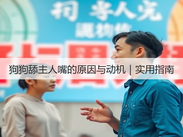 狗狗舔主人嘴的原因与动机|实用指南(图1) 狗狗舔主人嘴的原因与动机|实用指南(图1)