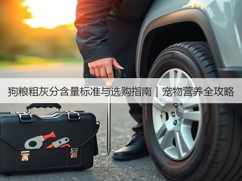 狗粮粗灰分含量标准与选购指南｜宠物营养全攻略