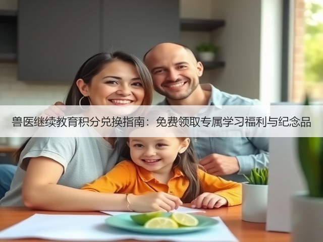 兽医继续教育积分兑换指南:免费领取专属学习福利与纪念品(图1) 兽医继续教育积分兑换指南:免费领取专属学习福利与纪念品(图1)