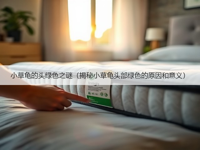 小草龟的头绿色之谜(揭秘小草龟头部绿色的原因和意义)(图1) 小草龟的头绿色之谜(揭秘小草龟头部绿色的原因和意义)(图1)