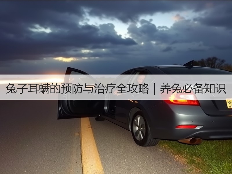 兔子耳螨的预防与治疗全攻略｜养兔必备知识