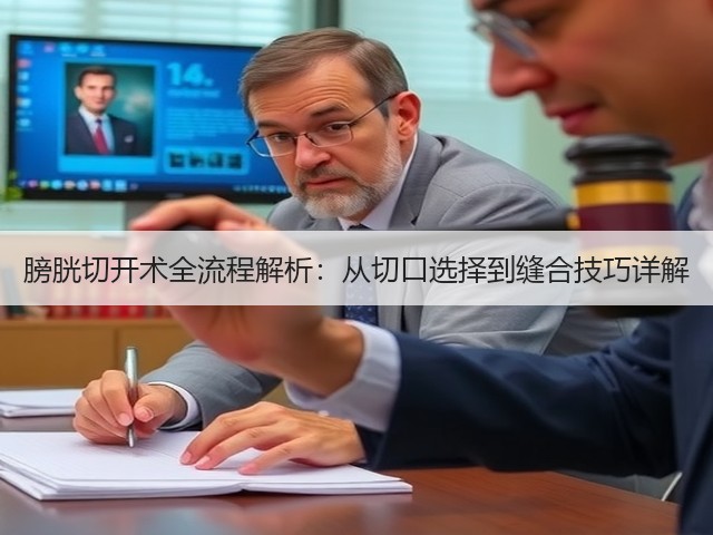 膀胱切开术全流程解析:从切口选择到缝合技巧详解(图1) 膀胱切开术全流程解析:从切口选择到缝合技巧详解(图1)