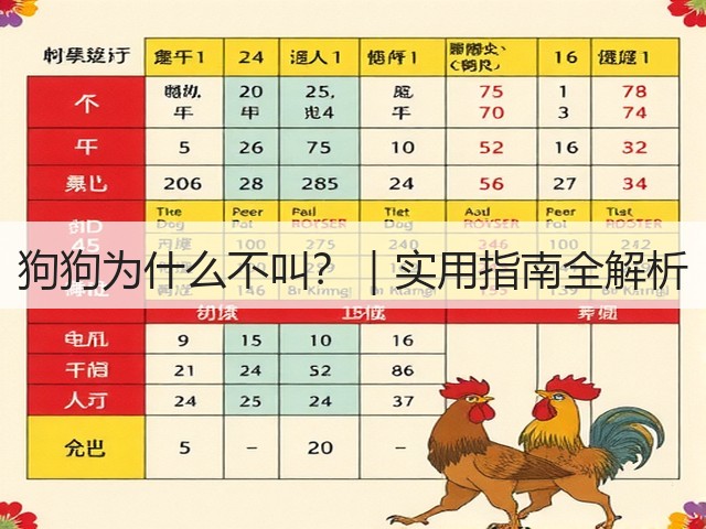 狗狗为什么不叫?|实用指南全解析(图3) 狗狗为什么不叫?|实用指南全解析(图3)