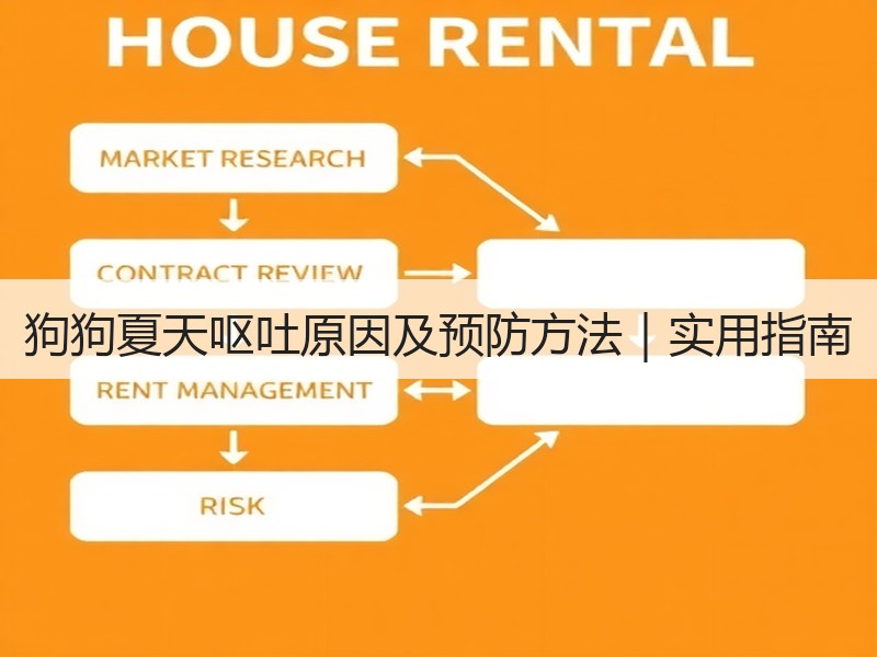 狗狗夏天呕吐原因及预防方法｜实用指南